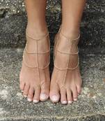 Multi layer Golden Chain Anklets