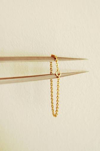 Combo of two Golden Chain Ring