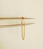 Combo of two Golden Chain Ring