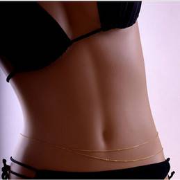 Hot Double Crossover Waist Belt Belly Body Chain Jewelry 1
