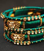 Beautiful Perfect for wedding Dark green bangles