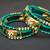 Beautiful Perfect for wedding Dark green bangles