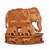 Indian Art Work Handmade Wooden Good luck Elephant Statue Idol