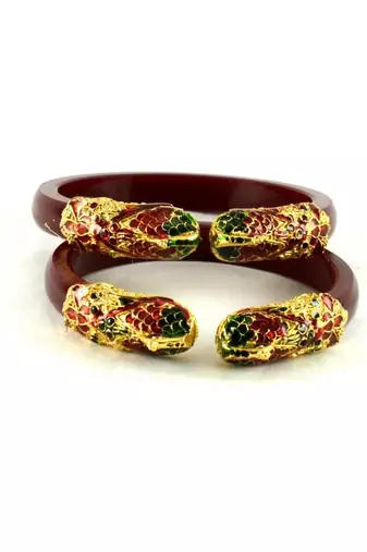 Attractive Bangles  Colour Maroon