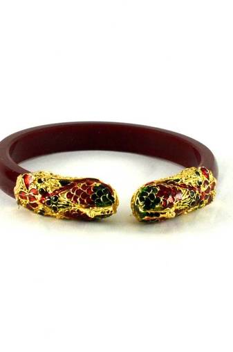 Beautiful Bangles Kara Colour Maroon