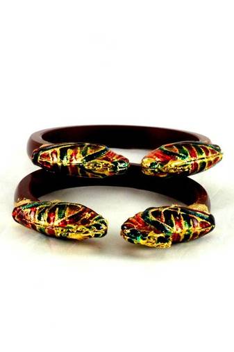 Royal Bangles  Colour Maroon