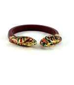 Classy Bangles Kara  Colour Maroon