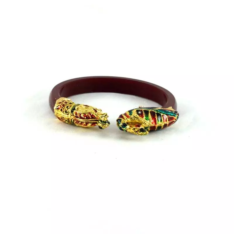 Radiant Bangles  Kara Colour Maroon