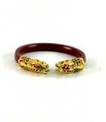 Acrylic Bangles  Kara Colour Red