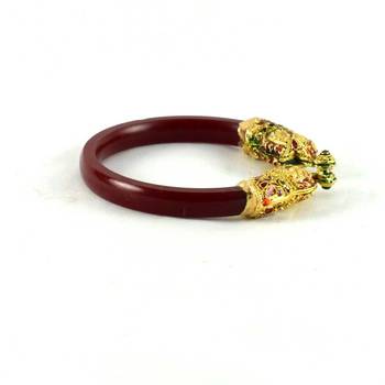 Acrylic Bangles  Kara Colour Red 2