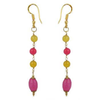 Charming Jade Beads Earrings For Women 1