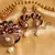 Beautiful antique maroon -pearl peacock necklace set-Dj16709