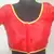Dupion Silk Saree Blouse  X193R Red Muhenaera Presents Vamas Designer Collection