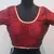 Dupion Silk Saree Blouse  X193M Maroon Muhenaera Presents Vamas Designer Collection