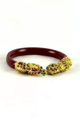 Trendy Bangles Kara  Colour Red