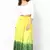 Stunning Yellow Bandhej hand Work Skirt