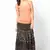 Stunning Black Cotton Bandhej Skirt