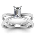 Beautiful Light Weight Daily Wear White Stone Studded Silver Ring