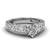 Asian Jewelry Indian Handmade White Cubic Zirconia Studded Pure Silver Ring