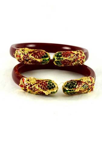 Amazing  Bangles Colour Red
