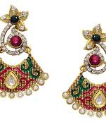 Multicolor Diamond Danglers Drops