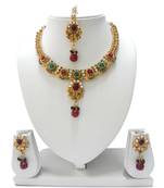 Multicolor Diamond Necklace Sets