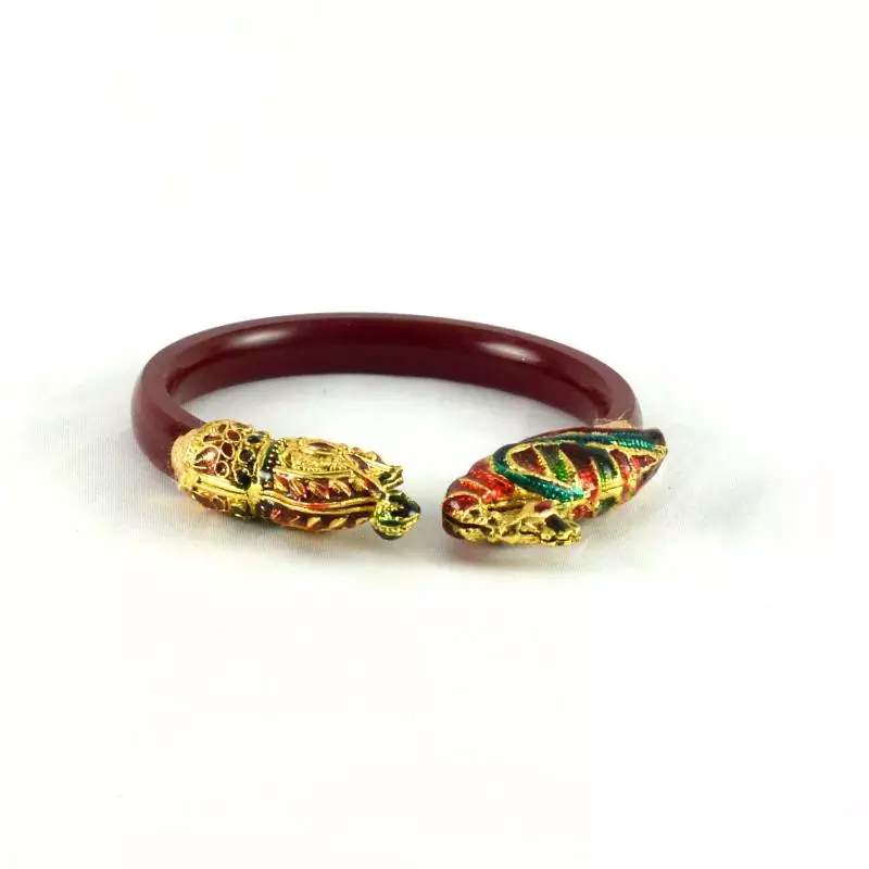 Designer Bangles  Kara Colour Red