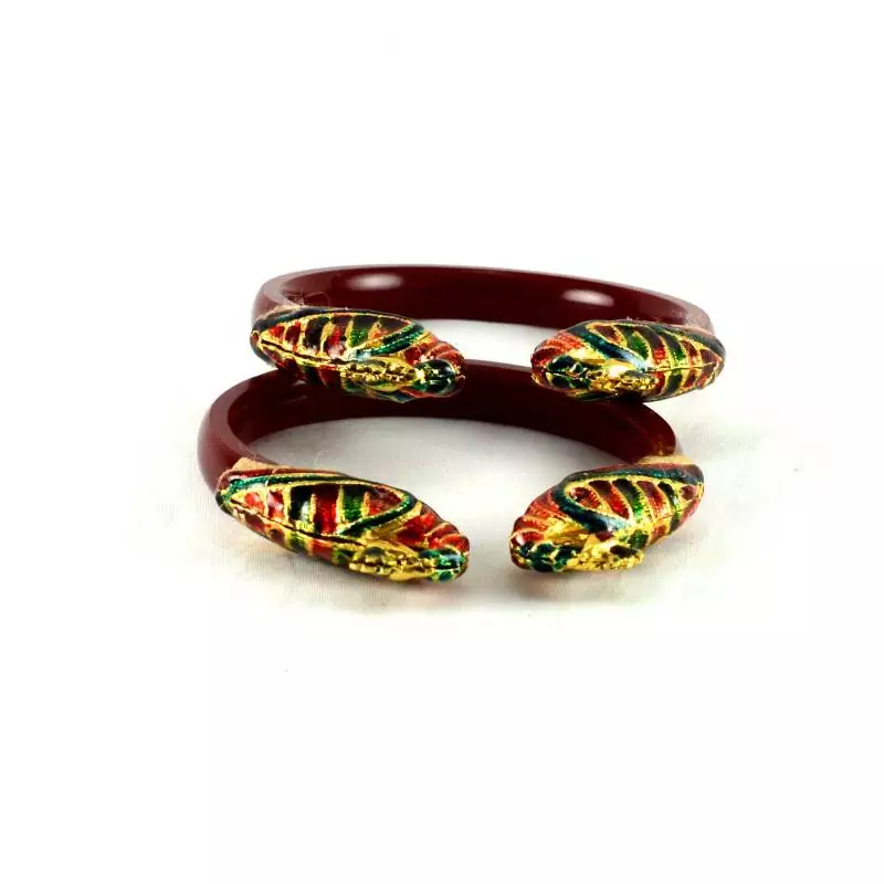 Exclusive Bangles Colour Red