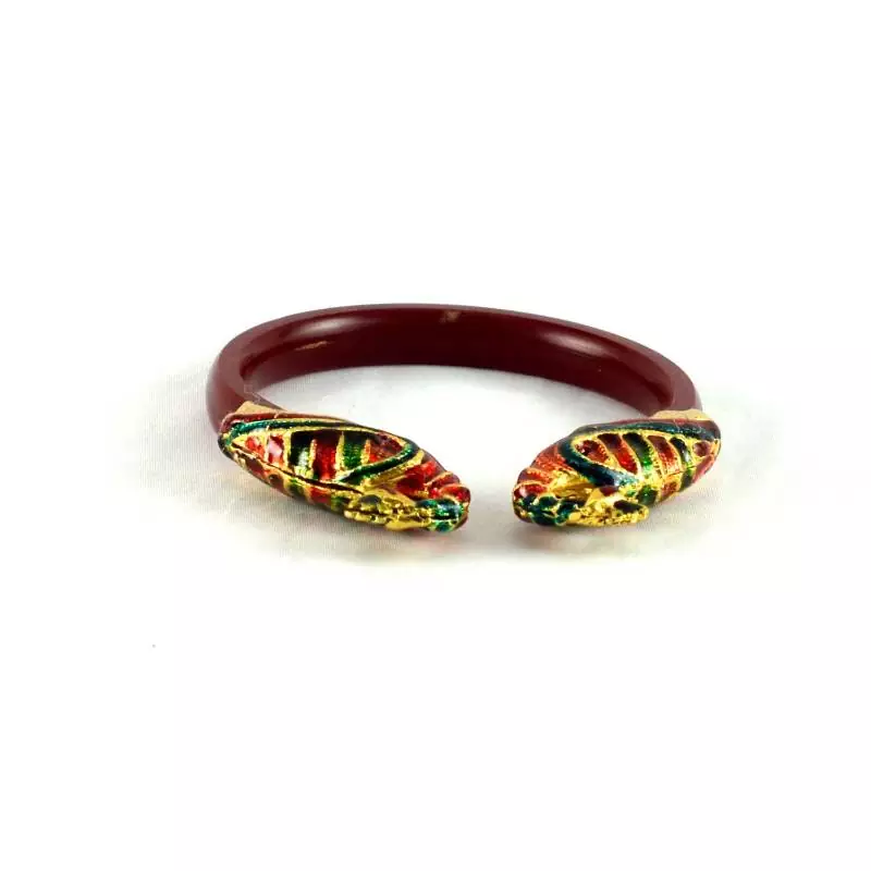 Stylish Bangles Kara Colour Red