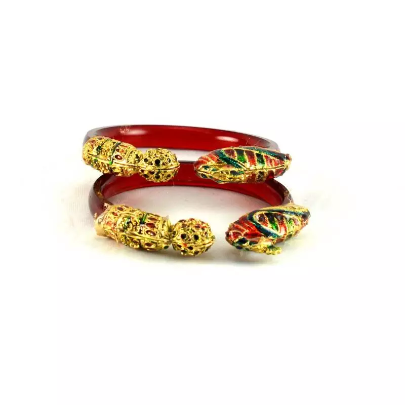 Exclusive Bangles Trans Red