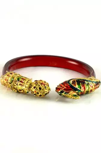 Amazing Bangles Kara Trans Red