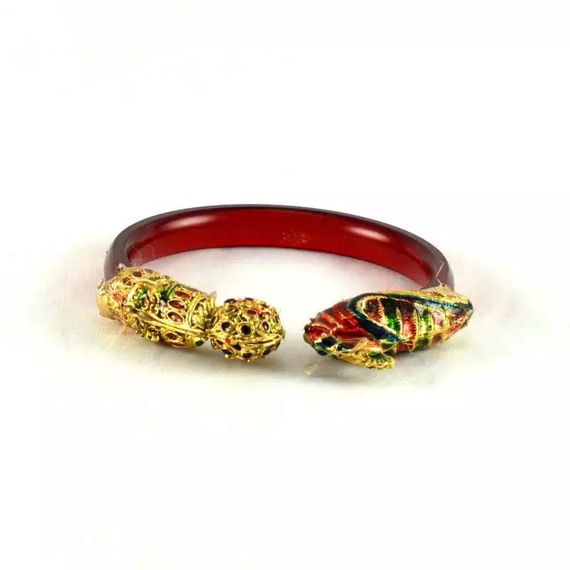 Amazing Bangles Kara Trans Red