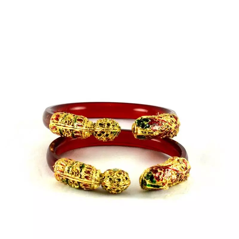 ElegantBangles  Trans Red