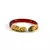Striking  Bangles Kara Trans Red