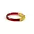 Striking  Bangles Kara Trans Red