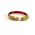 Dazzling Bangles  Kara Trans Red