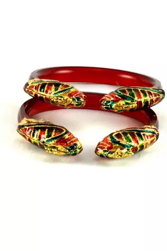Marvellous Bangles  Trans Red