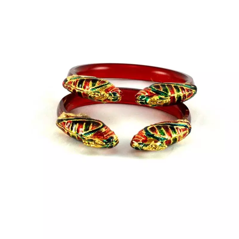 Marvellous Bangles  Trans Red