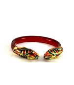 Trendy  Bangles Kara Trans Red