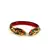 Trendy  Bangles Kara Trans Red