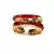 Sizzling Bangles  Trans  Red