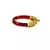 Acrylic Bangles Trans Red