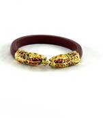 Exclusive Bangles Kara Colour Maroon