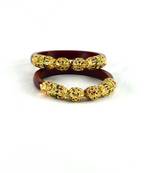 Royal Bangles  Colour Maroon