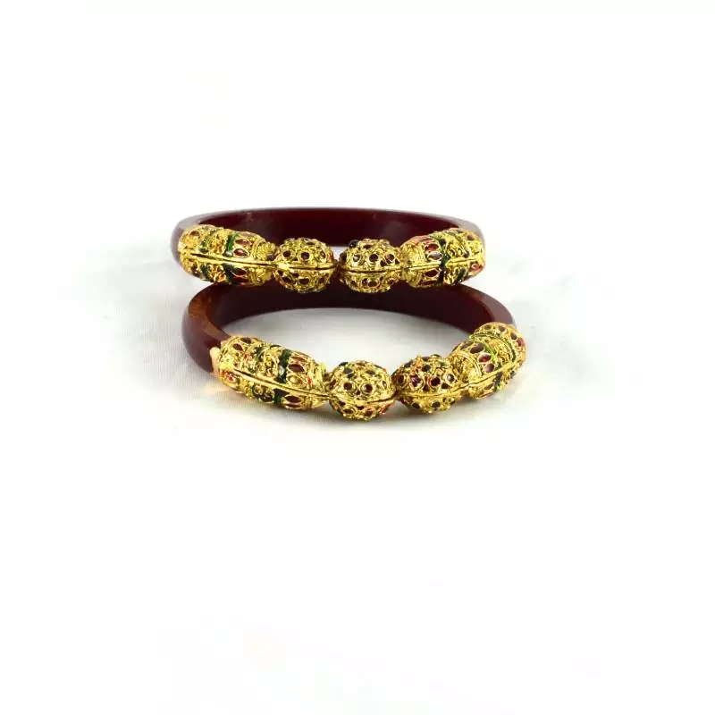 Royal Bangles  Colour Maroon