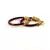 Designer Stretchble Bangles Colour Red