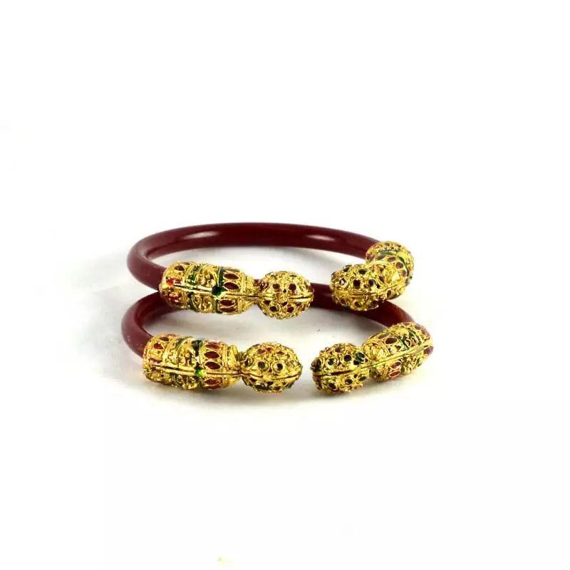 Amazing Stretchable Bangles Colour Red