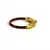 Striking Stretchable Bangles Kara Colour Red