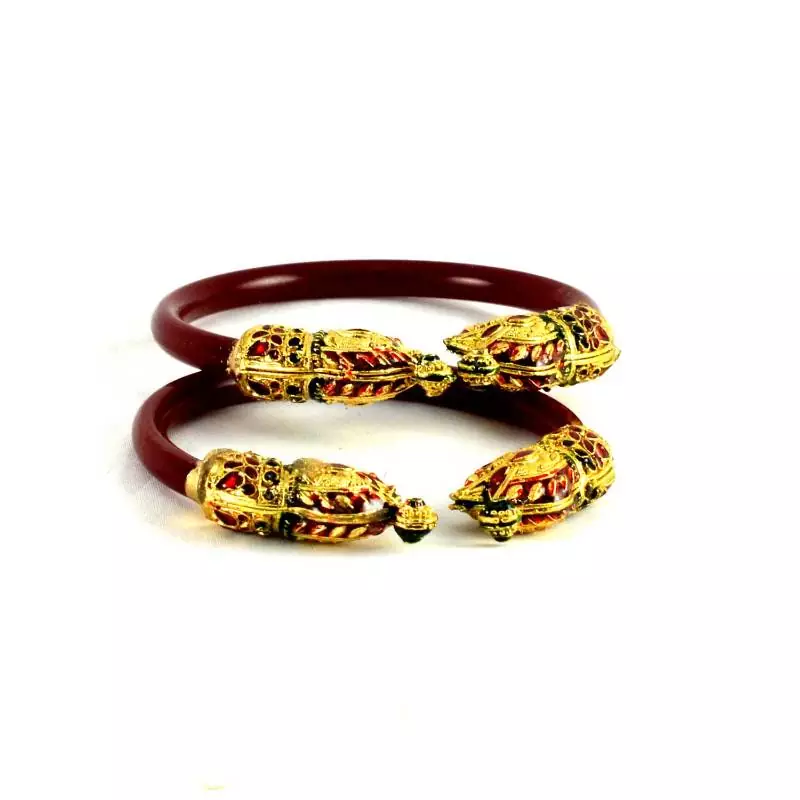 Fabulous Stretchables Bangles Colour Red