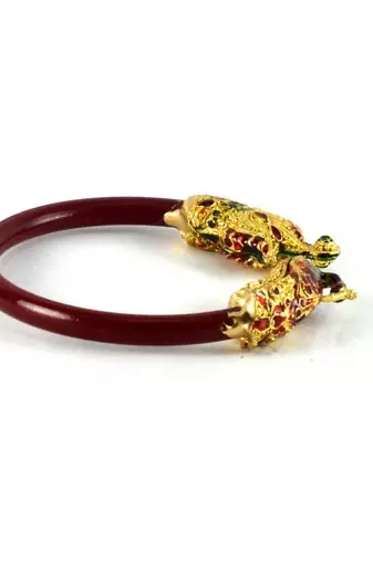 Amazing Stretchable Bangles Kara Colour Red